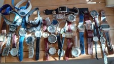 Watches Job Lot of 33 Some Functional, Others Need Batteries