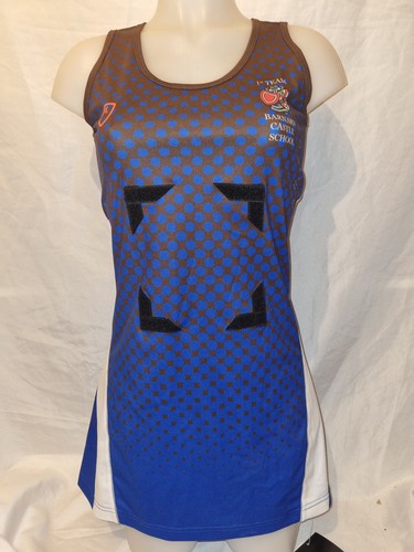 Bnwt blue brown player layer - brown,