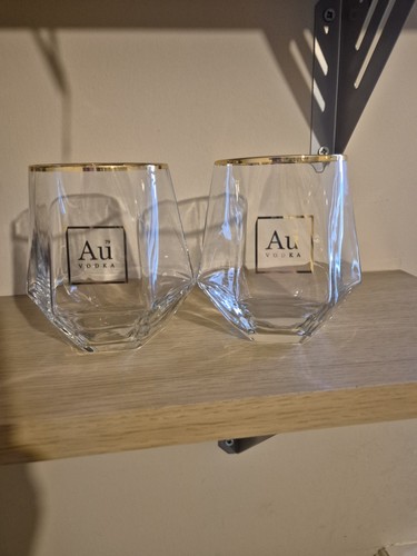 Vodka tumbler glass pet - 2x, au