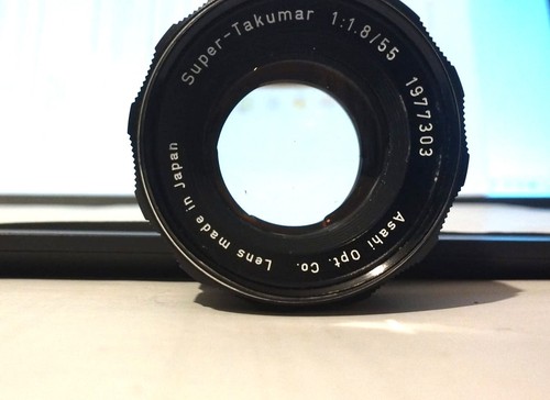 Asahi super takumar 55mm - f, 1.8