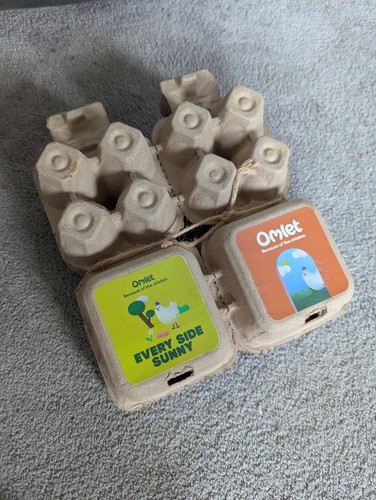 Omlet egg boxes - omlet,