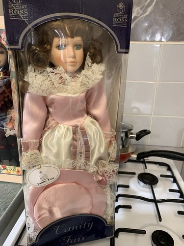 Porcelain doll never - been, out