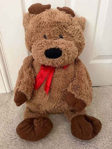 Large christmas reindeer plush - reindeer,