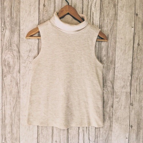 Zara cream sleeveless - cream,