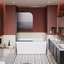 Shower Door Bathtub Tempered