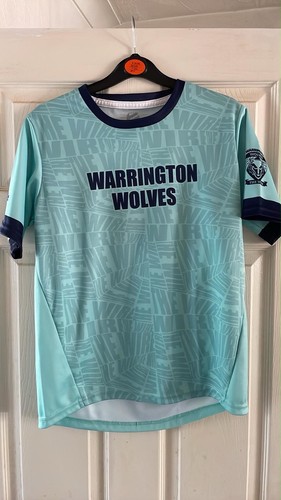 Warrington wolves training top - training,