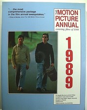 THE MOTION PICTURE ANNUAL 1989 Catalogue of Films / Movies 1988 CineBooks USA