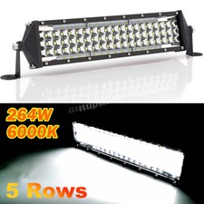 12" 264W LED Work Light Bar 5