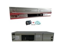 Hitachi DV-PF4E (UK) DVD Player & VHS VCR Recorder 6 HEAD Scart in/out