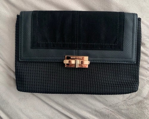 River island black envelope - river,