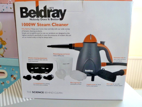 Beldray 1000w steam cleaner - beldray,