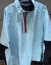 Galvin Green Paclite GoreTex Golf Jacket. Sky Blue/red XXXL Excellent condition 