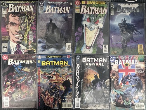 Rare batman comics annuals - x,