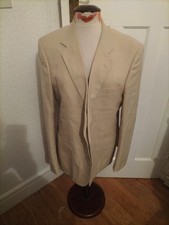 Mens Wellington Size 44R Cream