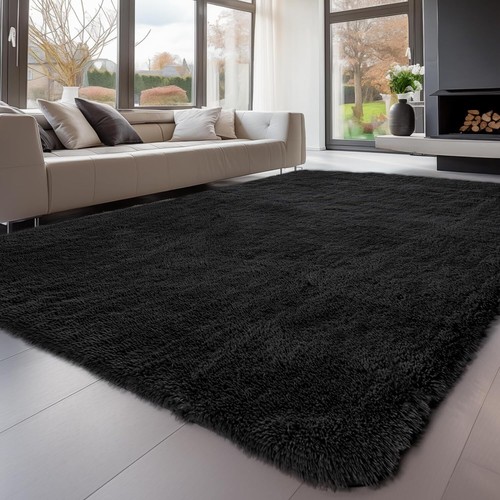 Fluffy rugs large shaggy - rugs, rug