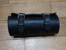 HARLEY DAVIDSON SPORTSTER SOFTAIL LEATHER TOOL ROLL BOBBER CHOPPER 883 1200 1340