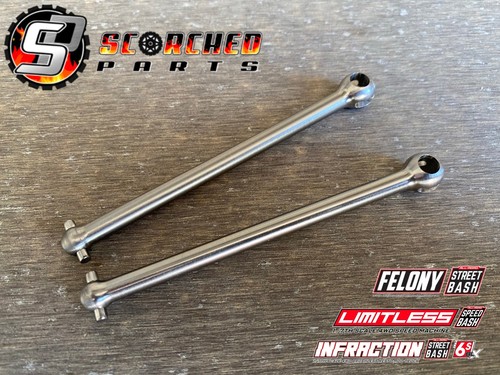 Titanium front axle - axle, cvd