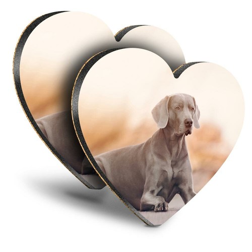 Heart mdf coasters large - mdf,