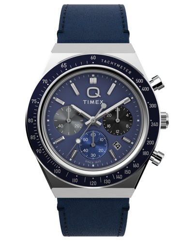 Timex blue mens chronograph - timex,