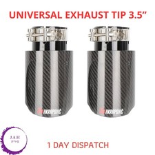 2X AKRAPOVIC EXHAUST TIP 3.5"