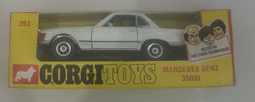 Corgi toys mercedes benz 350sl - mercedes,