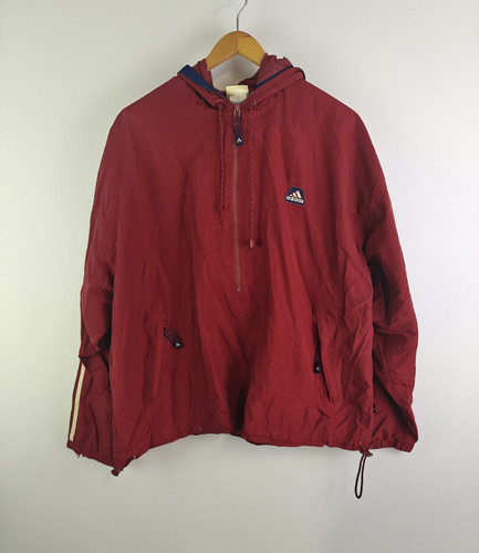 Adidas men red hooded - adidas, men’s