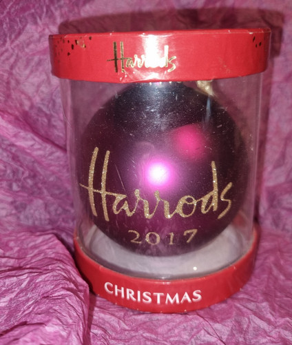 Harrods christmas year bauble - christmas,