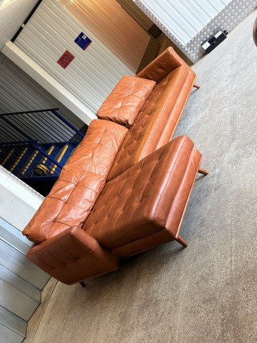 Dfs dwell leather - sofa, –