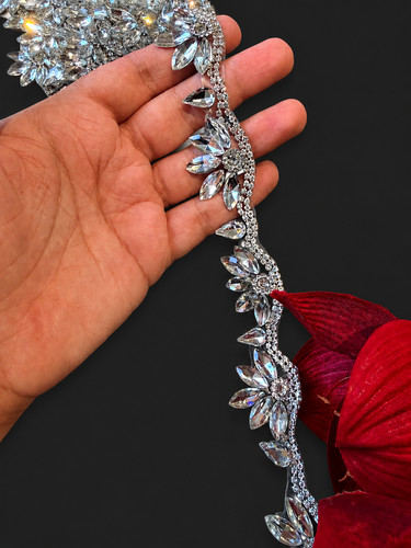 Iron crystal rhinestone - crystal,
