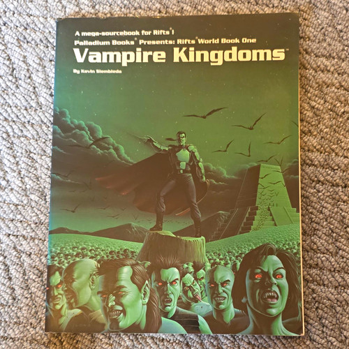 Palladium books rifts - books, world