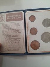 Britains First Decimal Coins