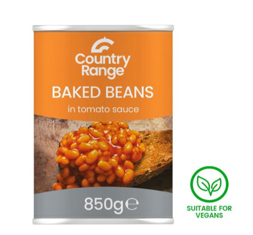 Country range baked beans - country,