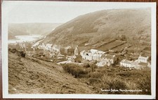 RPPC GENERAL VIEW OF LOWER SOLVA VILLAGE NEAR NEWGALE PEMBROKESHIRE WALES NO.14