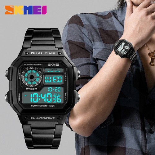 Skmei waterproof mens - skmei,
