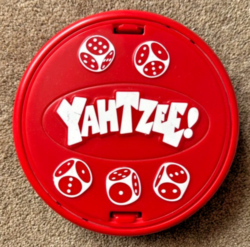 Round travel yahtzee game - game,