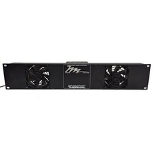 Middle Atlantic IUQFP-4 Ultra Quiet 2-Fan 2RU Rack Cooling Fan Panel