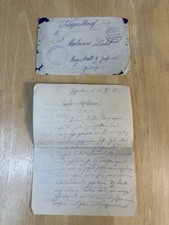 WW1 German Fieldpost Letter