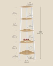 Vasagle corner shelf - corner,