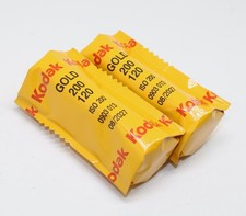 Two rolls of Kodak Gold 200