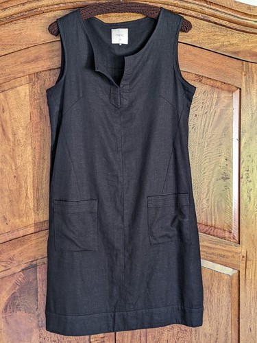 Next black linen blend line - next, a