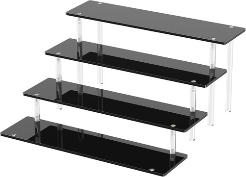 Tier acrylic display risers - 4,