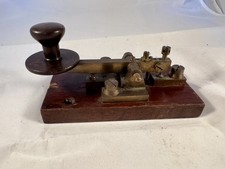 Early morse code telegraph key - early,