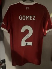 Signed Joe Gomez Liverpool