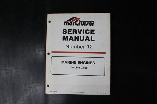 Mercruiser service manual - service,