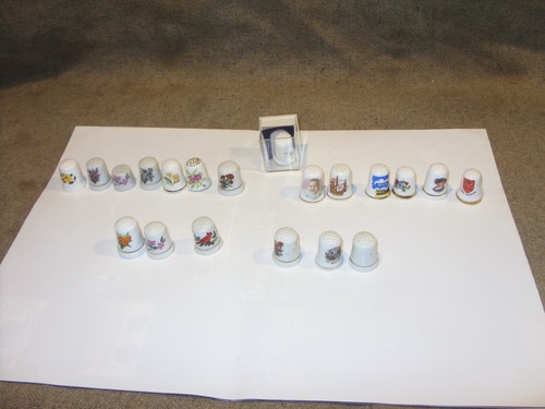 Thimbles job lot - thimbles,