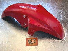FRONT MUDGUARD WITH MOUNTING  BRACKET RED FOR YAMAHA YBR125  SUPERB QUAILITY