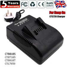 CTC720 for Snap On Charger 18V Battery CTB8185 CTB8187 CTB7185 CT7850 UK Plug