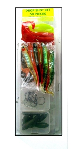 Drop shot lure set fishing - drop,