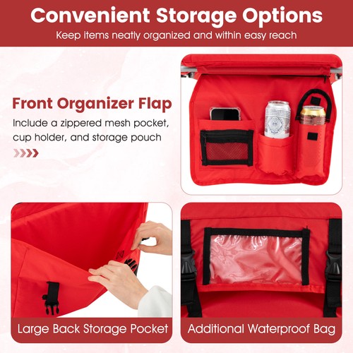 Foldable stadium seat with - stadium,