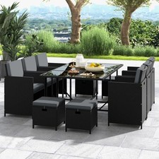 6/12 Seater Rattan Cube
